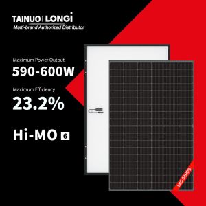 China High Voltage Himo Hi mo 6 LONGi Solar Panel 590W 595W 600W with Half Cell Technology on sale