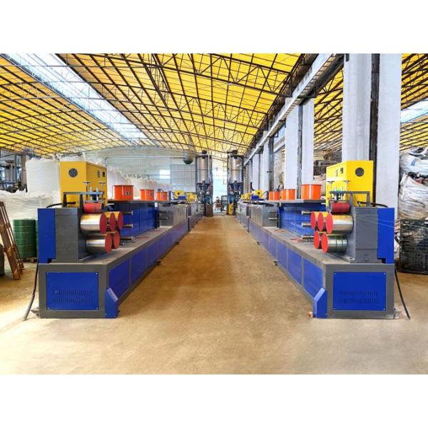 PLC Control Plastic Belt Production Line PET Packing Tape Strap Making Machine 4