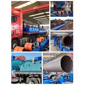 Buy cheap Integrated Production Line For Internal And External Anti-Corrosion Coating: Combining Internal Epoxy Powder Spraying With External 3PE Coating from wholesalers