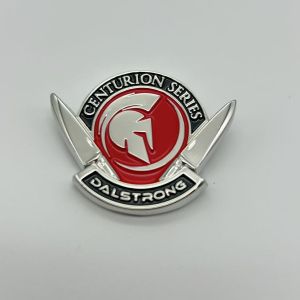 Buy cheap Dalstrong Centurion Series Company Soft enamel Lapel Pin Promo Silver Tone metal badges from wholesalers