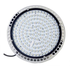 Sliver Led High Bay Lighting With Tempered Glass Reflector,Meanwell HLG Series