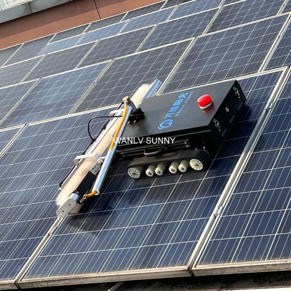 Buy cheap Semi-automatic Solar Panel Cleaner Robot with Shipping Cost and Estimated Delivery Time from wholesalers