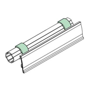 DYP28-06 Third Generation Lean Tube Assembly Accessories Flow Roller Track Parts