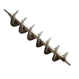 Buy cheap High-Strength Segmented Stainless Steel Spiral Conveyor Blade Shaft from wholesalers