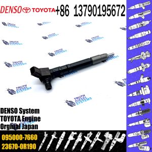 Buy cheap Fuel Injector 23670-0R190 Fuel Injector Assembly 095000-7660 For Toyota 1AD-FTV from wholesalers