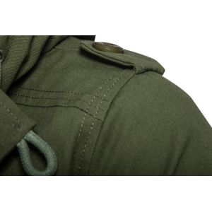 Buy cheap Padded Hooded Cotton Outerwear Blouson Giacca a Vento Utility Chaquetas Rectas Para Hombre Jacket for Men from wholesalers