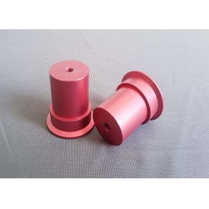 Buy cheap Red Anodizing CNC Machined Aluminum Parts Plating Nickel Finish from wholesalers