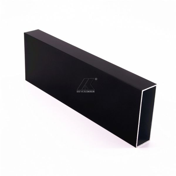 Quality Made In China High Quality  Hot Sale Customized Size Anodized Black Aluminum Pipe / Tube for sale