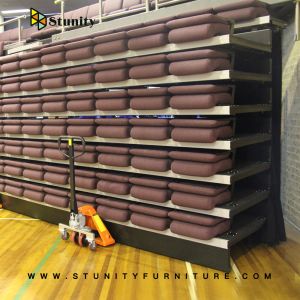 Buy cheap STUNITY Fixed Telescopic System Retractable Grandstands from wholesalers