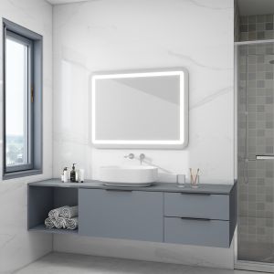 Space Saving Bedroom Vanity With Lights Adjustable brightness Touch Control
