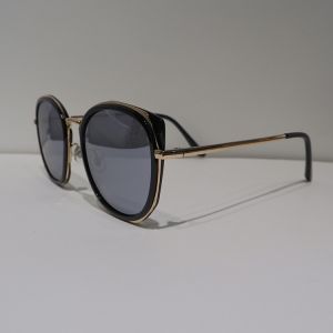 Buy cheap Rectangle Anti Reflective Sunglasses Oversized Gold Polarized from wholesalers