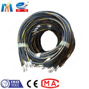 Buy cheap 80mm Mortar Spraying Steel Braided Hose Fabric Reinforced Flex Resistance from wholesalers