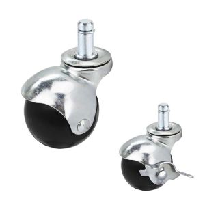 Buy cheap 11x22mm Grip Ring Stem Swivel Ball Caster Wheels 25kg Capacity from wholesalers