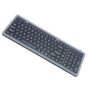 Buy cheap IP68 Industrial Rubber Medical Keyboard EMC Emission With Protection Cover from wholesalers