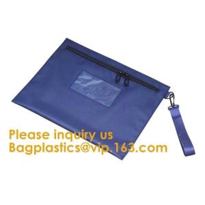 Buy cheap Bank Locking Document Security Bag Deposit Bank Bag Custom Multi Function Cash Money Reusable Deposit Security Locking B from wholesalers