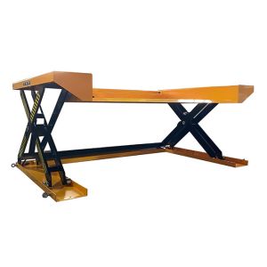 1000kg Hydraulic Low Profile Lift Tables Electric Zero Type Max Height 810mm