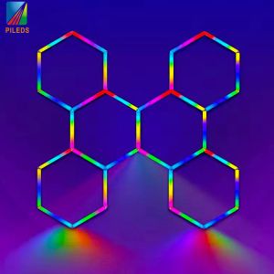 Buy cheap 14W/meter SMD 5050 LED Honeycomb Pixel Tube with DC 12 Input Voltage for SPI Control from wholesalers