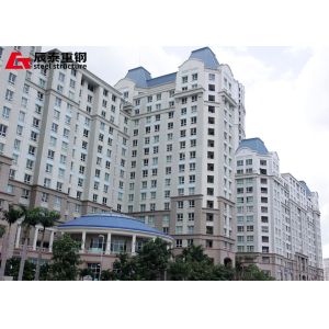 Buy cheap Modern Steel Structure High Rise Building Prefab Residential Steel Buildings Construction from wholesalers