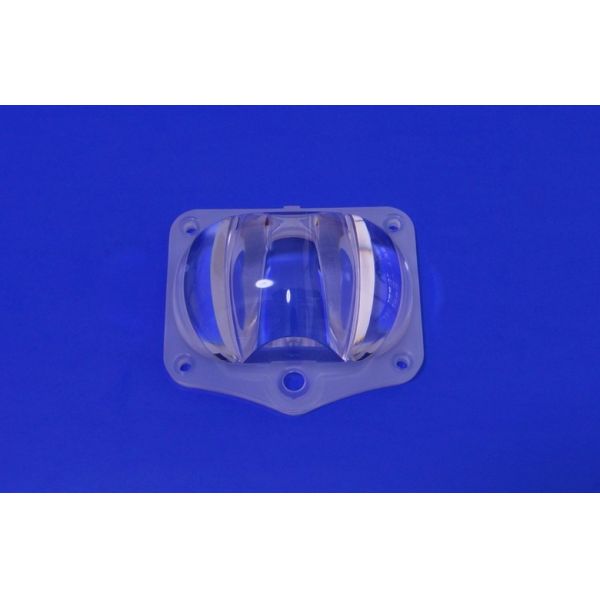 Borosilicate PC 166x85 degree LED Optical Lens For High Power COB Led
