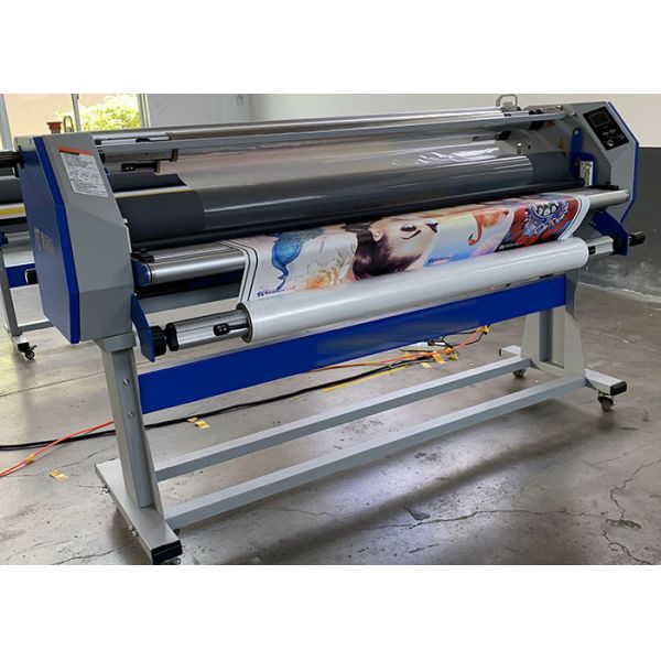 Buy cheap 220V / 110V Roll To Roll Laminator Foam Board Laminating Machine 1630mm Max Laminating Width from wholesalers