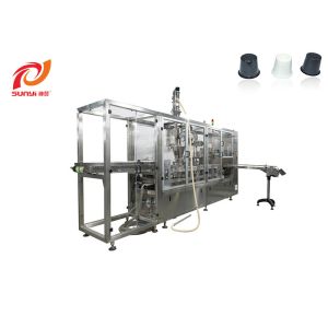 Buy cheap Double Lanes K Cup Filling And Sealing Machine product