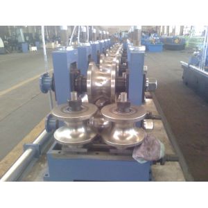 Buy cheap EMT Pipe Roll Forming Machine , Steel Rectangular Pipe Mills from wholesalers