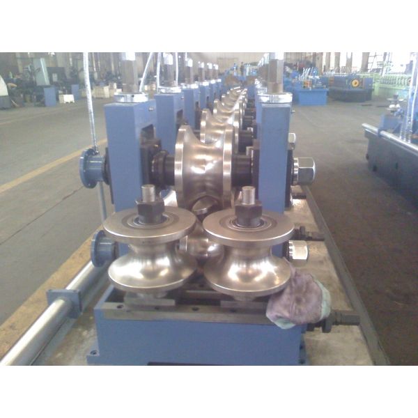 Buy cheap EMT Pipe Roll Forming Machine , Steel Rectangular Pipe Mills from wholesalers