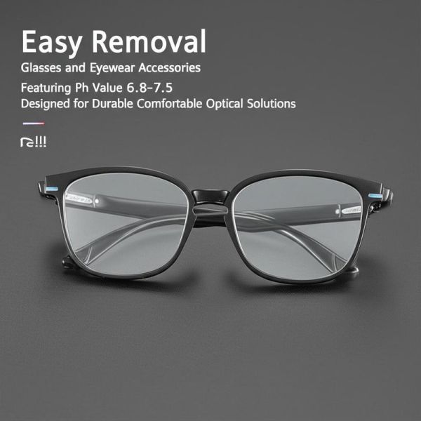 Easy Removal Glasses and Eyewear Accessories Featuring Ph Value 6.8-7.5 Designed