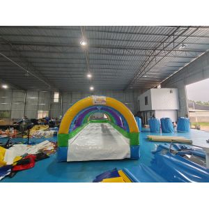 OEM/ODM Commercial Inflatable Water Slides Inflatable Water Slip With Pool