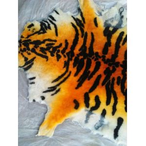 Buy cheap Tiger Sheepskin Seat Cushion Carpet Pads For Chairs Custom from wholesalers
