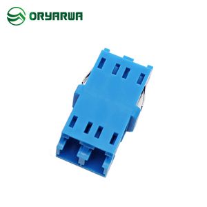 Buy cheap Flangeless Duplex LC Optical Fiber Adapter Welded Shape With Window from wholesalers