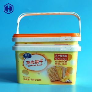Buy cheap Water Proof IML Tubs Recycle Labeling Biscuit Plastic Container from wholesalers