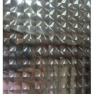 Soft Transparent 3D Laminating Film With Multi Lens Holographic Reflection