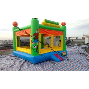 Buy cheap cheap inflatable trampolineindoor inflatable trampoline air bouncer inflatable trampoline from wholesalers