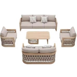 Buy cheap Hot Sale Outdoor Sofa With Aluminum Materials And Rope product