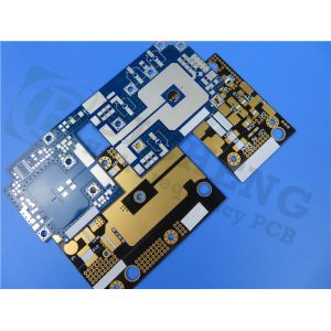 Buy cheap Custom-Made 2-Layer Rigid PCB 0.8mm RF-35TC from wholesalers