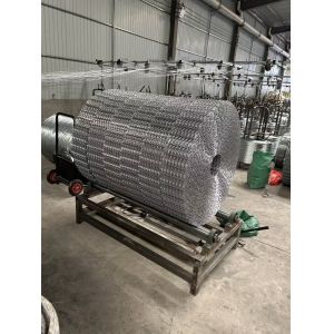 Galvanized Offshore Pipeline Counterweight Mesh 190.5mm x 140m