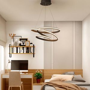 Buy cheap Modern Aluminum Ring LED Lighting Chandeliers For Living Room Bedroom from wholesalers
