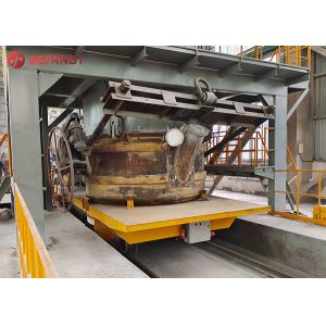 Buy cheap Curved Track Rail power Platform Transfer Trolley 2 Ton from wholesalers