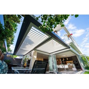 Buy cheap Durable Powder Coated Aluminium Pergola Outdoor SGS Certificate product