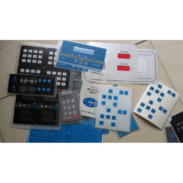 Buy cheap Custom 3M Adhesive Silk Printing Tactile Membrane Keypad from wholesalers