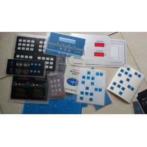 Buy cheap Custom 3M Adhesive Silk Printing Tactile Membrane Keypad from wholesalers
