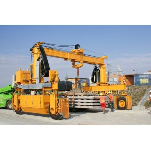 Buy cheap 50t Load RTG Mobile Gantry Crane For Construction Factory, Customized Design from wholesalers