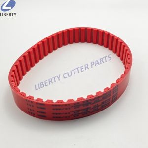 Vector IX6 MX6 Auto Cutter Spare Parts No. 127991 Gear Belt AT10 460 Red color
