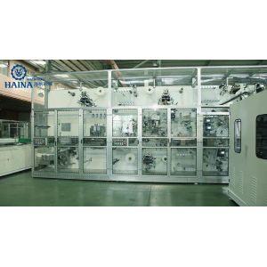 Buy cheap 250 - 300KW Disposable Pampers T Shape Diaper Manufacturing Machine from wholesalers