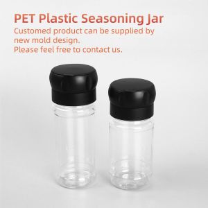 Buy cheap 125Ml Plastic Spice Bottles Screw Mouth Seasoning Shaker With Lid from wholesalers