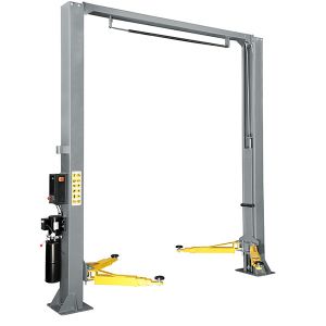 China Asymmetric Arms 2 Post Car Lift Cylinder Directly Drived on sale