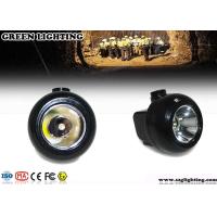 Buy cheap IP68 Rechargeable Cordless Cap Lamp Mining , 5.6Ah Li-Ion Cordless Cap Lamp product