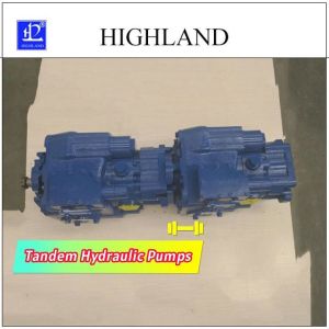 Buy cheap Wide Range Tandem Hydraulic Pumps With Multiple Control Modes from wholesalers