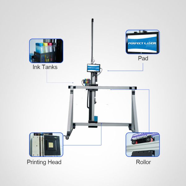 Buy cheap 5d 3d Vertical Wall Inkjet Printer Automatic Use Epson Head from wholesalers